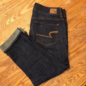 AE cropped jeans